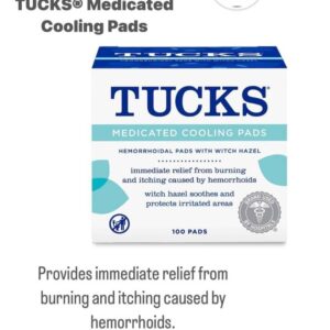 Tucked Medicated Cooling Pads