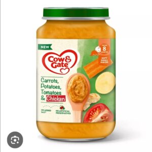 Cow & Gate Carrots, Potatoes and Tomatoes, 200g