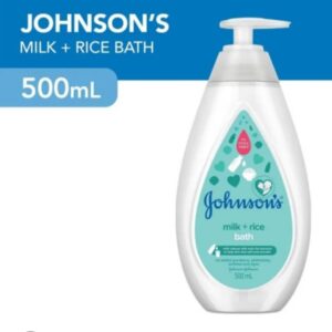 Johnson's Baby Milk + Rice Bath 500ml & Refill